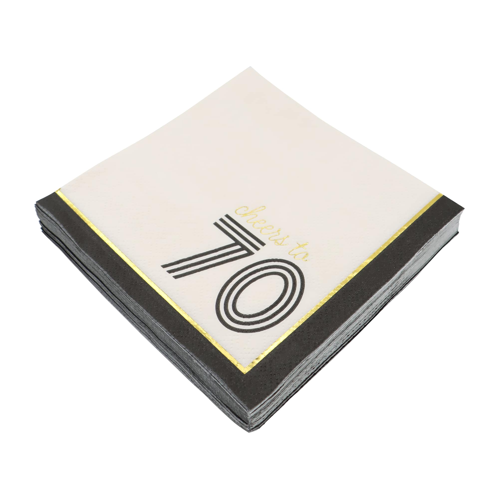 Cheers to 70 Beverage Napkins, 20ct. by Celebrate It™